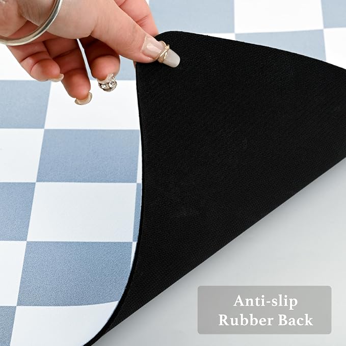 Ohocut Checkered Dish Drying Mat - Image 7