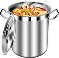 STOCKPOT Extra Large Stock Pot 100 Quart – Professional Stainless Steel Stockpot by STOCKPOT