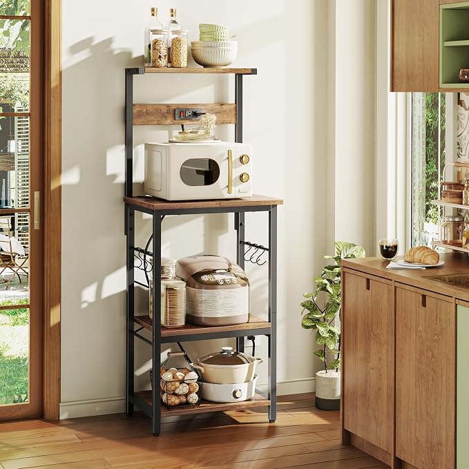 SUPERJARE 4 Tier Bakers Rack - Image 8