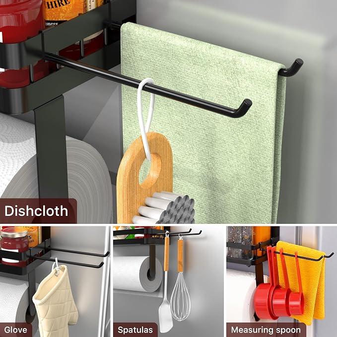 ZUNTO 2pcs Magnetic Paper Towel Holder - Image 5