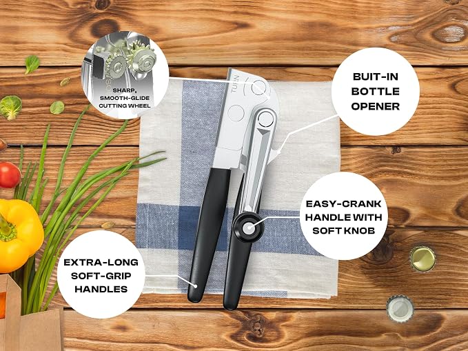 Heavy Duty Can Opener with Magnet – Commercial Can Opener Manual - Image 7