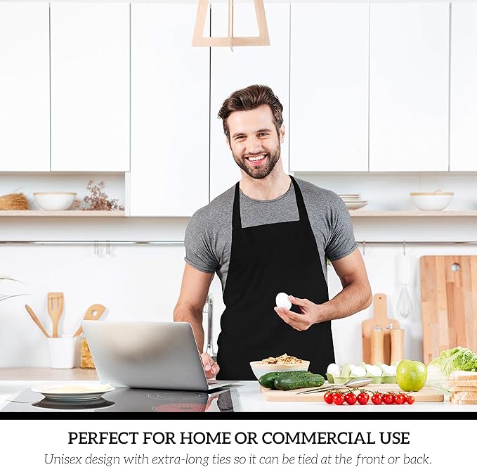 GREEN LIFESTYLE 12 Pack Bib Apron - Image 5