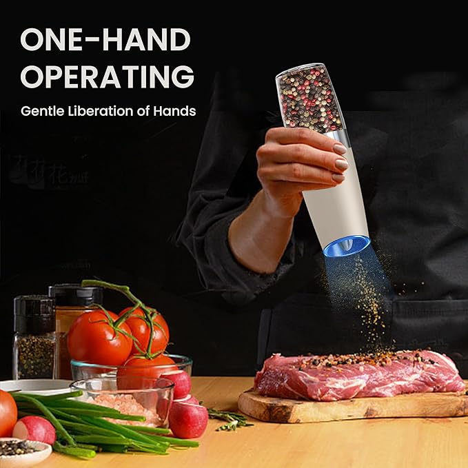 Battery Operated Salt And Pepper Grinder Set - Image 2