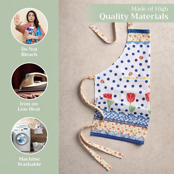 Maison d' Hermine 100% Cotton Apron - Image 3