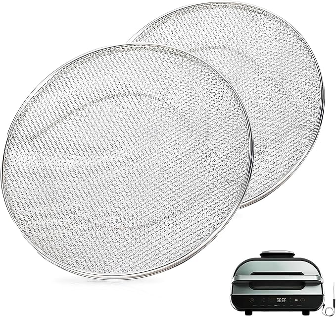 2PCS Stainless Steel Splatter Shield by AMZTOLIFE