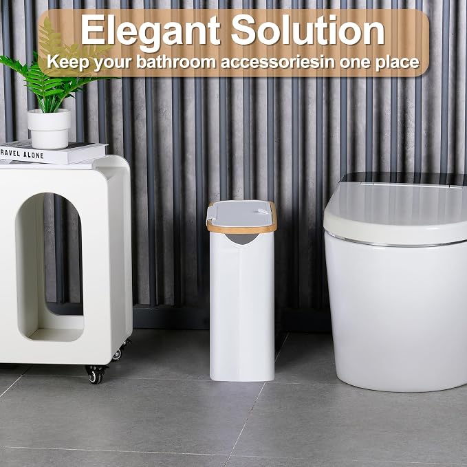 efluky Toilet Paper Basket 28L, Toilet Paper Holder - Image 7