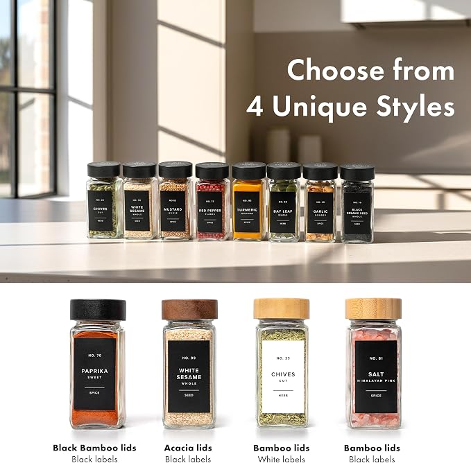 EDELHAUS® Square Spice Jars - Image 10