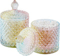 rejomiik Qtip Holder Glass Apothecary Jars by rejomiik
