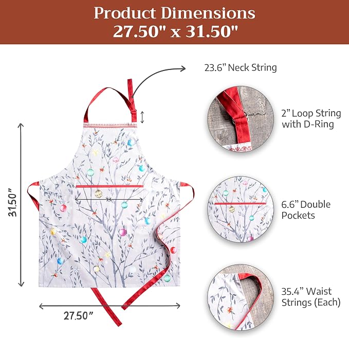 Maison d' Hermine 100% Cotton Apron - Image 7