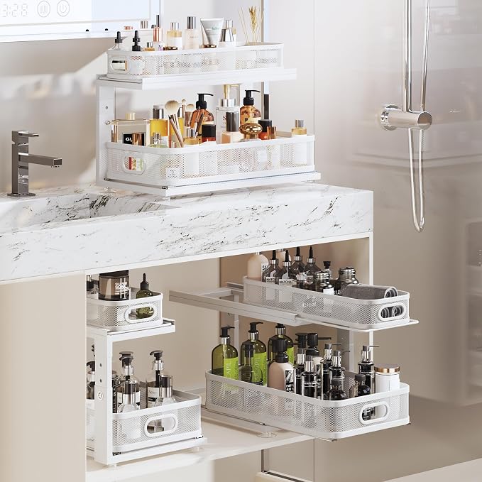 2 Pack 21IN-Depth Under Sink Organizer - Image 7