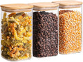 ComSaf 1.4 Qt Glass Storage Containers by ComSaf