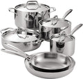 Tramontina Signature Tri-Ply Clad Stainless Steel 10-Piece Cookware Set by Tramontina