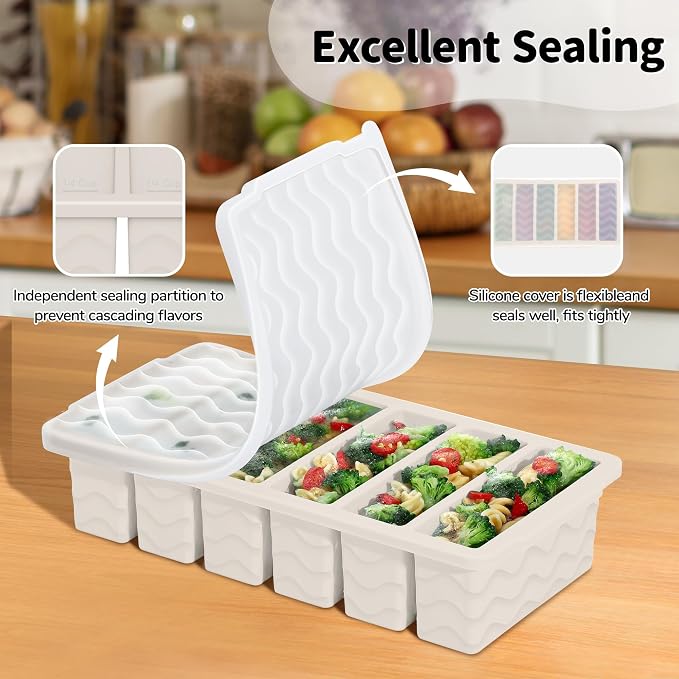 3-Pack Silicone Freezer Trays - Image 5