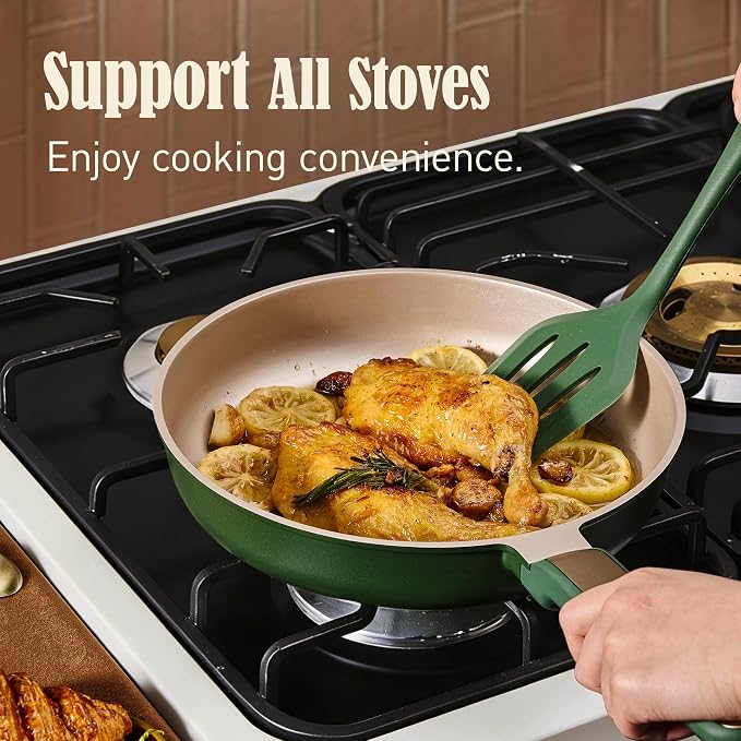 CAROTE Pots and Pans Set Non stick, Cookware Set, Dishwasher - Image 5