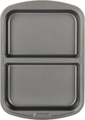 GoodCook Everyday Divided Baking Pan 1.5-Inch Deep 2-Section Non-Stick by GoodCook