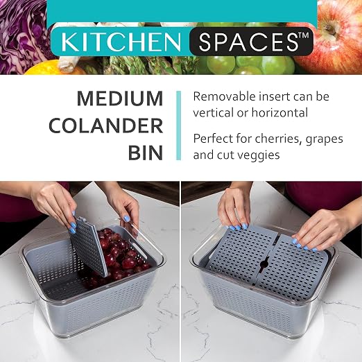 Kitchen Spaces - 1465A6-AMZ Kitchen Spaces Colander Bin - Image 10