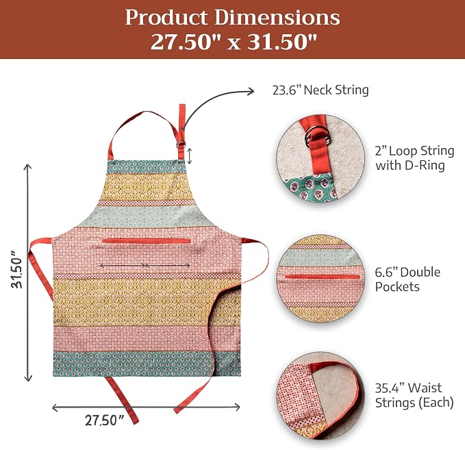 Maison d' Hermine 100% Cotton Apron - Image 7