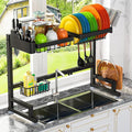 ADBIU 【Fit Sink 24.5"- 32" L 2023 Version Over Sink Dish Drying Rack Snap-On by ADBIU