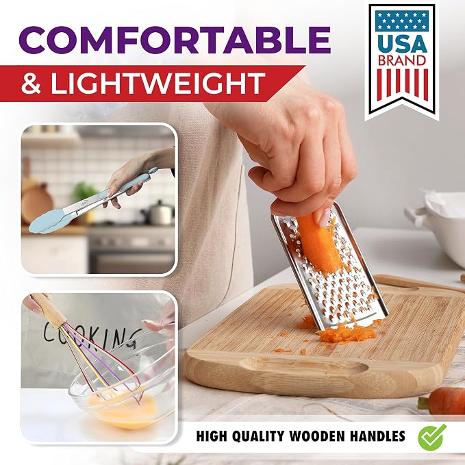 Kaluns 50 PCS Silicone Kitchen Utensils Set Complete Kitchen Set - Image 6