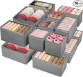 Drawer Clothing Organizer 16-Pack, Fabric Folding Wardrobe Organizer, Can Store by WRRLORS