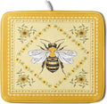 Giwawa Sunflower Bee Dish Drying Mat, Summer Rustic Sunshine Floral Dish by Giwawa