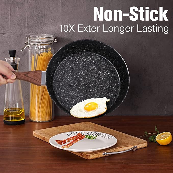 Kitchen Academy Induction Pots and Pans Set Non Stick - Image 4