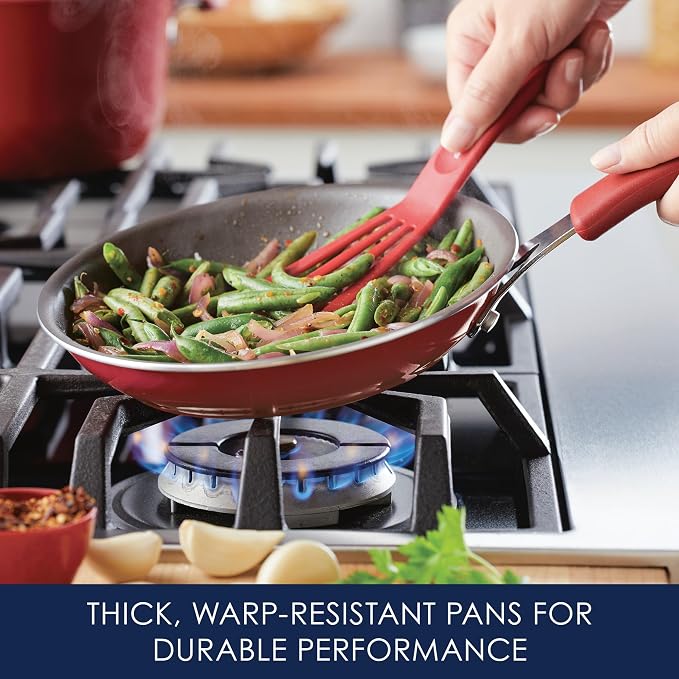 Rachael Ray Cook + Create Nonstick Frying Pan/Skillet, 8.5 Inch - Image 4