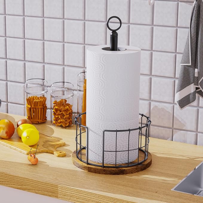 Homode Paper Towel Holder Stand, Countertop Paper Towel Holder - Image 7
