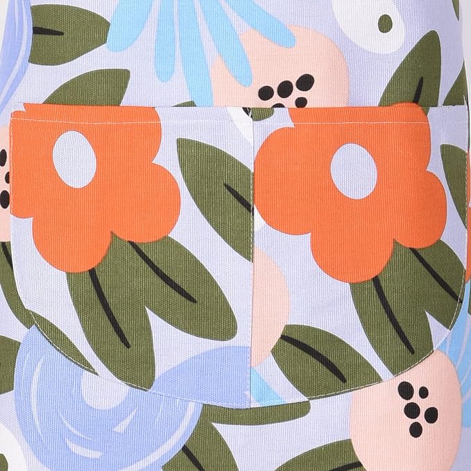 2 Pack Floral Apron for Women - Image 7