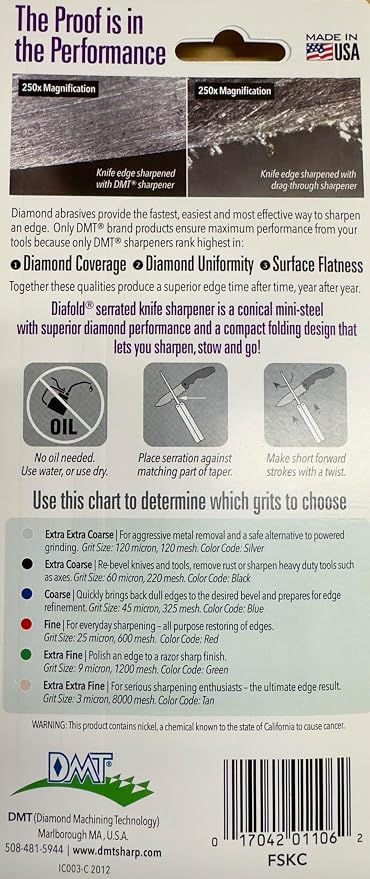 DMT FSKC Diafold Serrated Knife Sharpener - Image 3