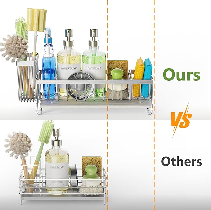Cisily Extra Large Sink Caddy Organizer - Image 2
