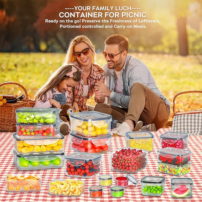 52 PCS Food Storage Containers - Image 7