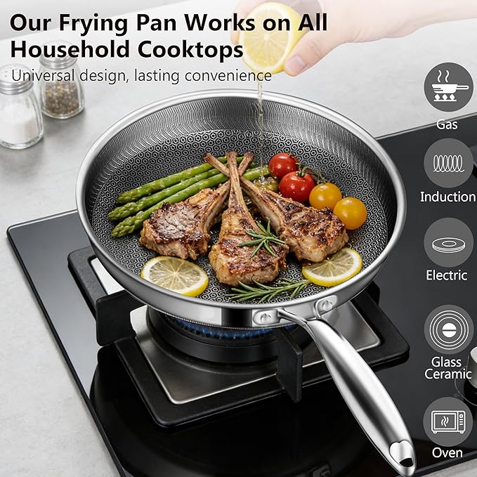 Non Stick Frying Pans, 10-inch - Image 2