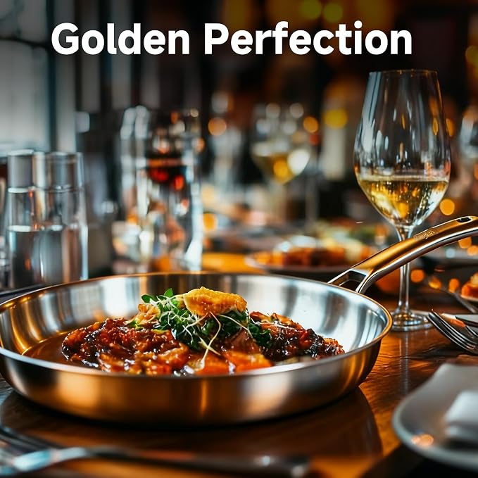 12 Inch Stainless Steel Pan - Image 6