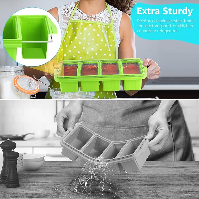 Ztomine Silicone Freezer Tray - Image 4