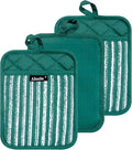 Alselo Silicone Pot Holders Set of 3 Heat Resistant & Non Slip Potholders by Alselo-Enjoyahealthylife
