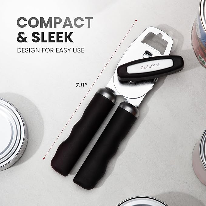Zulay Kitchen Heavy Duty Stainless Steel Can Opener Manual - Image 4