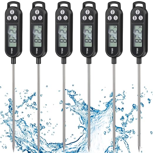 Copkim 6 Pcs Instant Read Meat Thermometer by Copkim