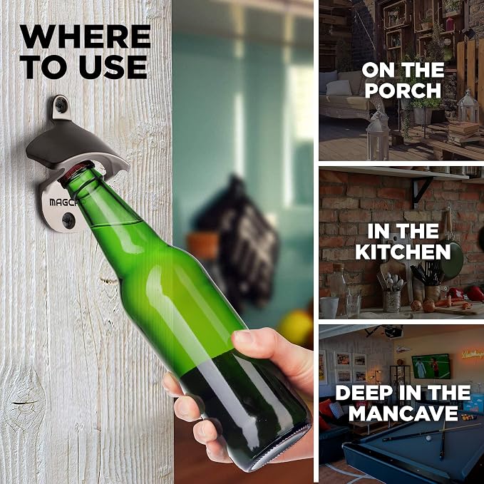 Outdoor Bottle Opener Wall Mounted - Image 4