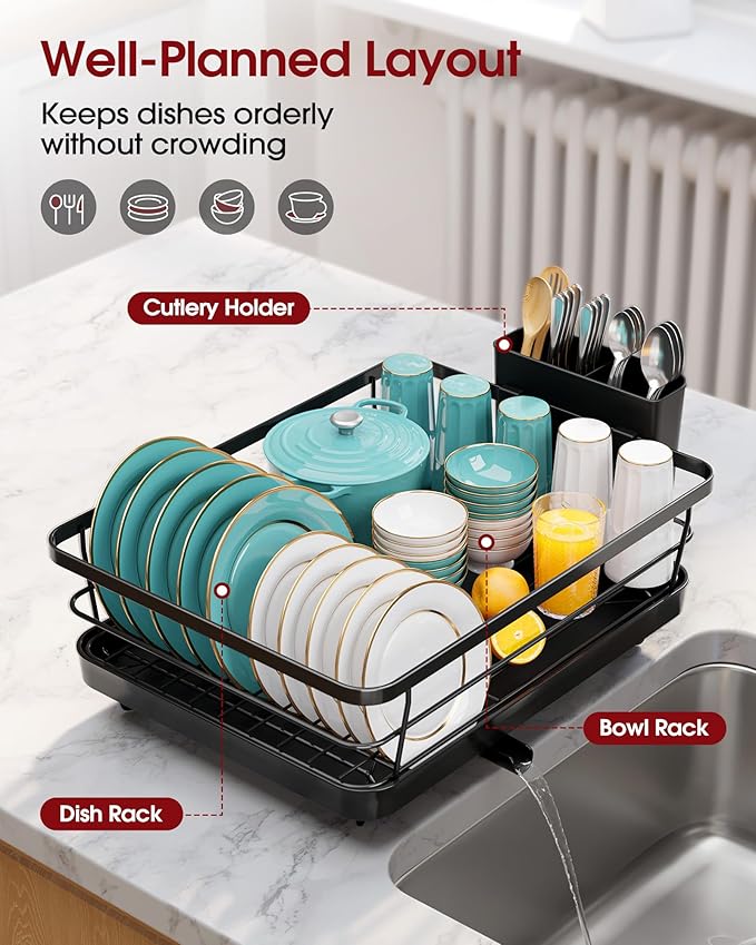 Sakugi Stainless Steel Dish Drying Rack - Image 2