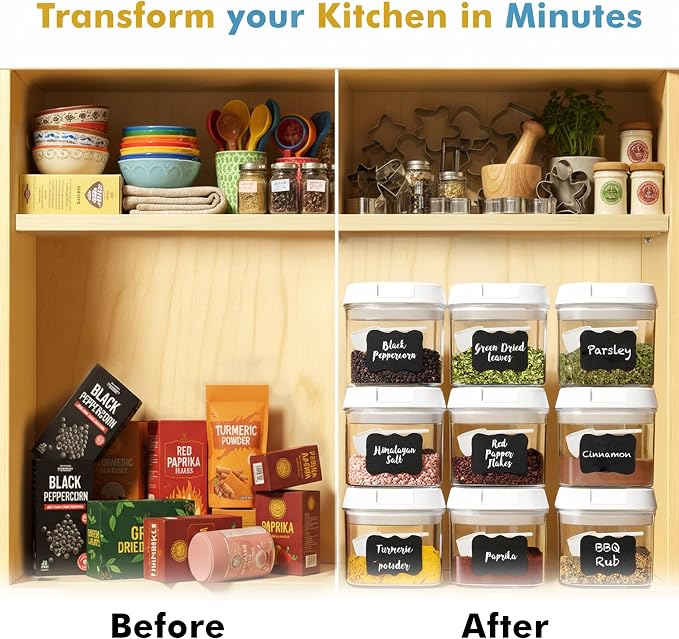 Shazo 9 PC Airtight Food Storage Containers - Image 5