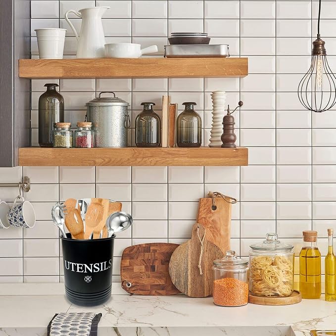 Utensil Holder Large Crocks Kitchen - Image 6