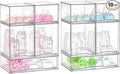 Vtopmart 10 Pack Baby Bottle Organizer Set, Stackable Storage Drawers Ideal by Vtopmart