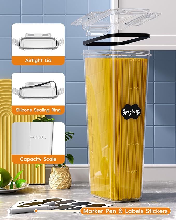 KEMETHY 36 PCS Airtight Food Storage Containers - Image 5