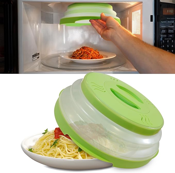 HOVER COVER Magnetic Microwave Splatter Cover by HoverCover