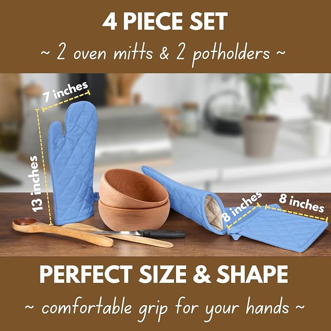 Native Fab Pot Holders and Oven Mitts Sets - Image 2
