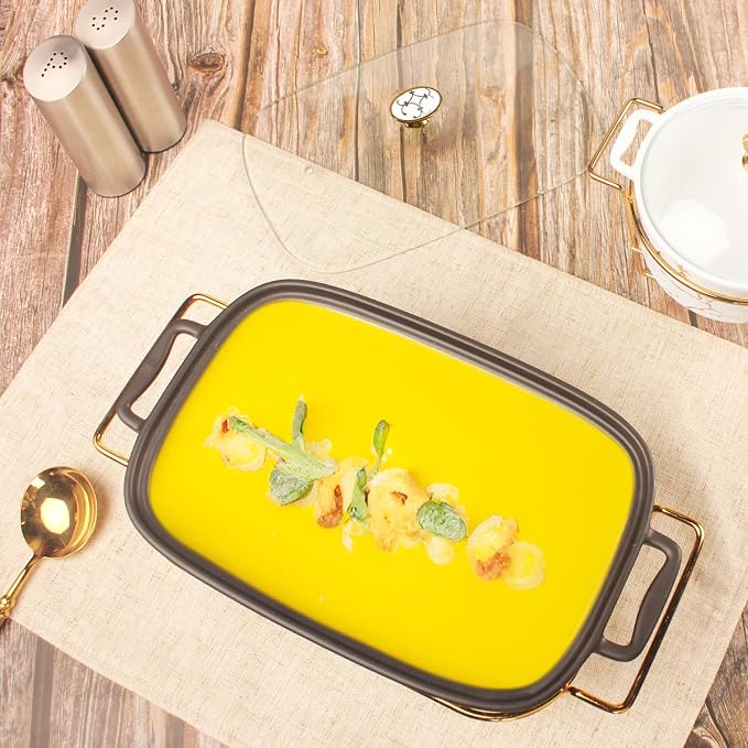 11" x 8" Ceramic Rectangular Casserole Dish - Image 6