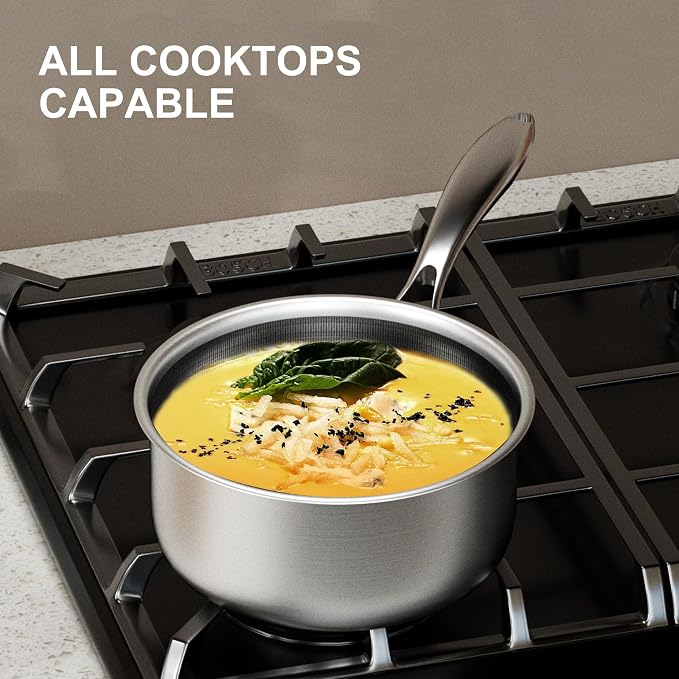 COOKER KING Sauce Pan Set, 1.5 QT & 2 QT Saucepan - Image 3