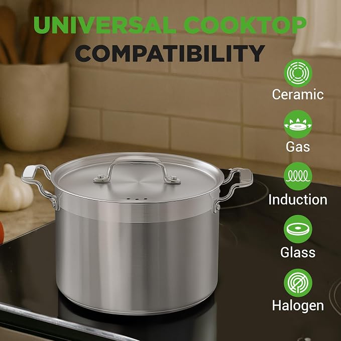 NutriChef 8 Qt Heavy-Duty Stockpot - Image 7