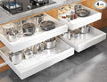 Seinloes 4 Pack Expandable Pull Out Cabinet Organizer 21" Deep by Seinloes